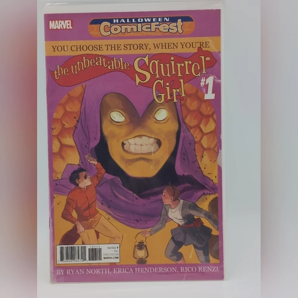 Marvel The Unbeatable Squirrel Girl Comic Set Of 6 #1,2,3,4,5 & Halloween #1